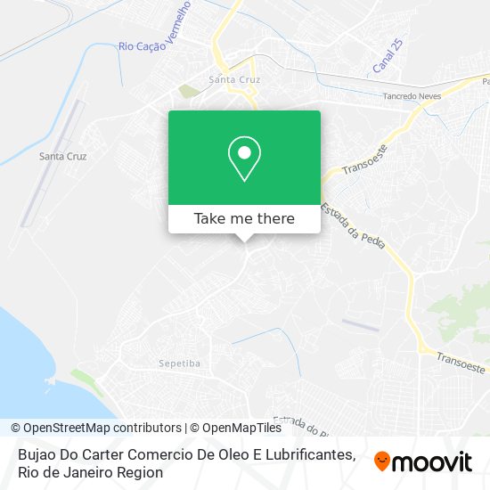 Bujao Do Carter Comercio De Oleo E Lubrificantes map
