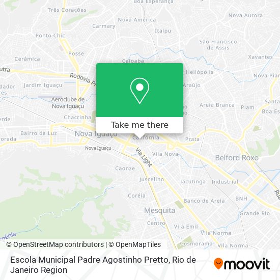 Escola Municipal Padre Agostinho Pretto map