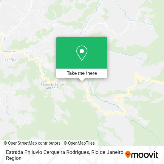 Estrada Philuvio Cerqueira Rodrigues map