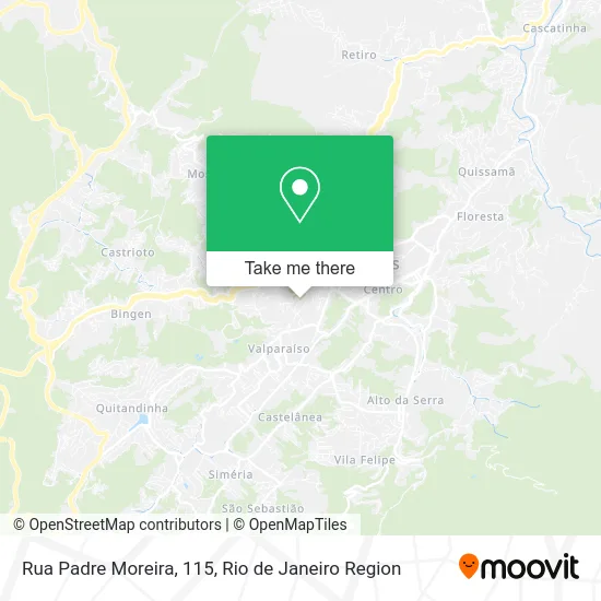 Rua Padre Moreira, 115 map
