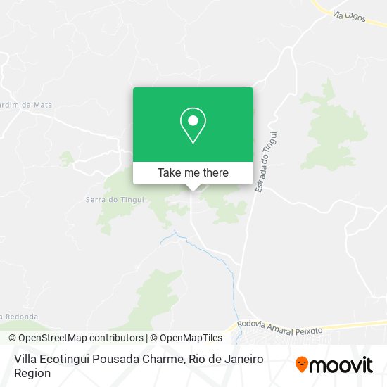 Villa Ecotingui Pousada Charme map