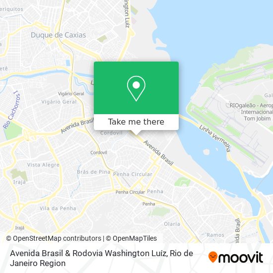 Avenida Brasil & Rodovia Washington Luíz map