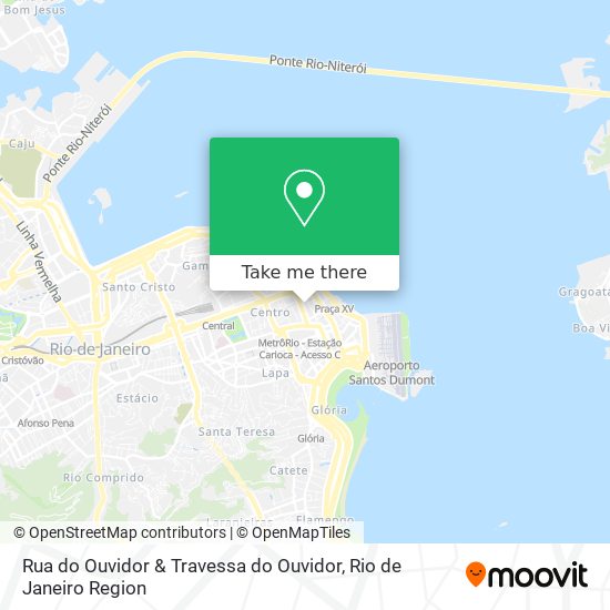 Rua do Ouvidor & Travessa do Ouvidor map