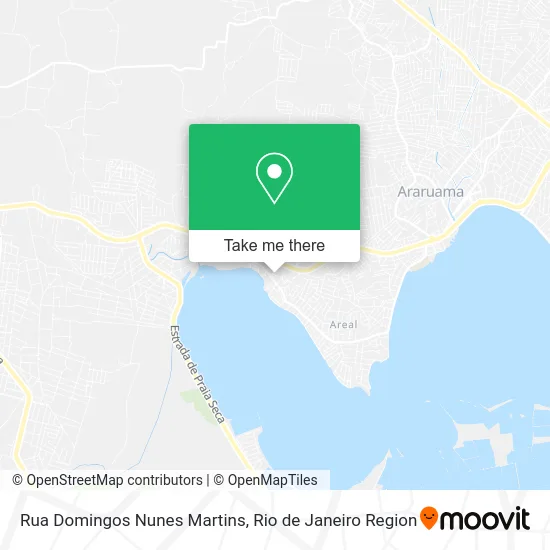 Rua Domingos Nunes Martins map