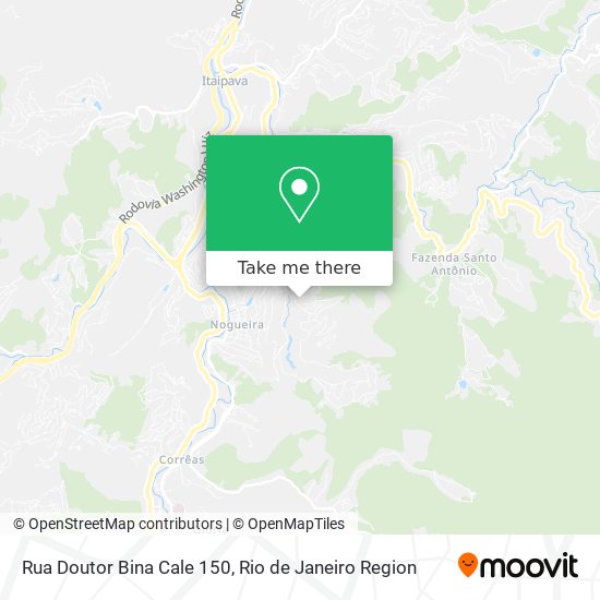 Rua Doutor Bina Cale 150 map