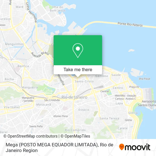Mega (POSTO MEGA EQUADOR LIMITADA) map