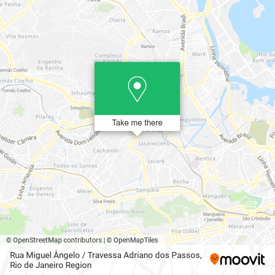 Rua Miguel Ângelo / Travessa Adriano dos Passos map