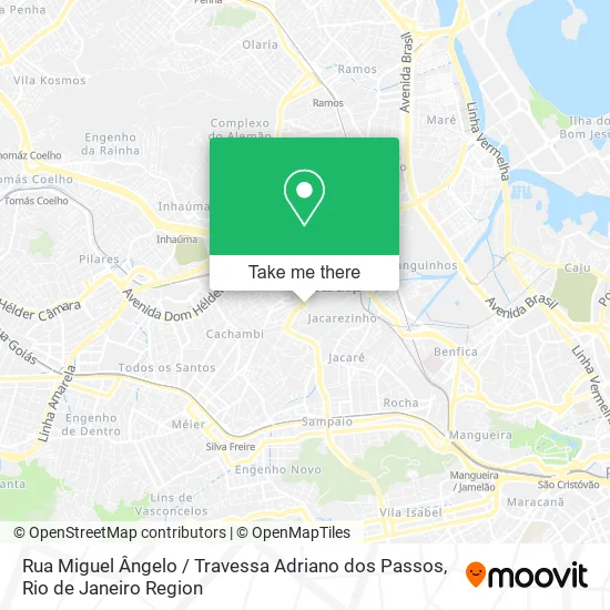 Rua Miguel Ângelo / Travessa Adriano dos Passos map