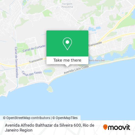 Avenida Alfredo Balthazar da Silveira 600 map