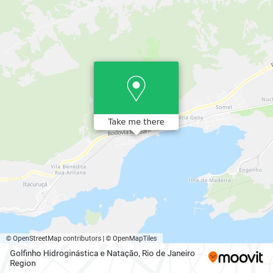 Golfinho Hidroginástica e Natação map