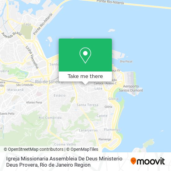 Mapa Igreja Missionaria Assembleia De Deus Ministerio Deus Provera