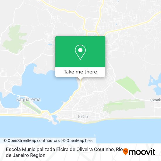 Escola Municipalizada Elcira de Oliveira Coutinho map