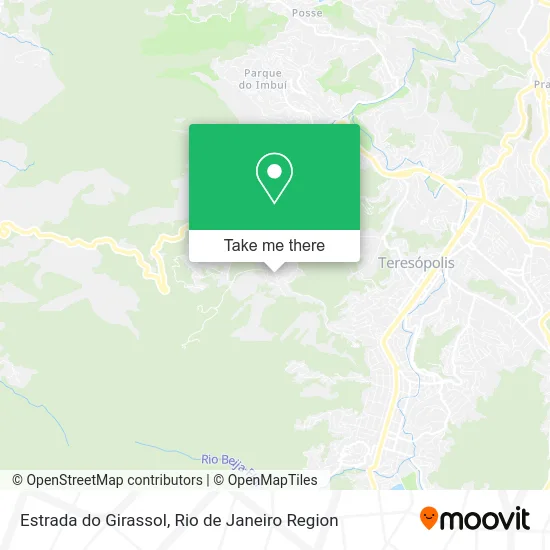 Estrada do Girassol map