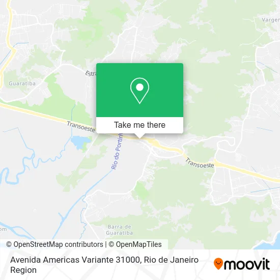 Avenida Americas Variante 31000 map
