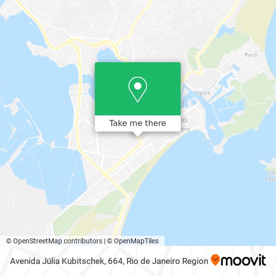 Avenida Júlia Kubitschek, 664 map