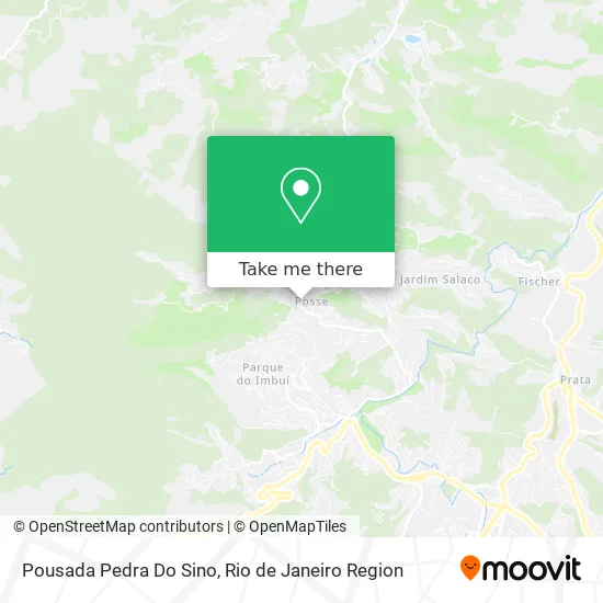 Pousada Pedra Do Sino map