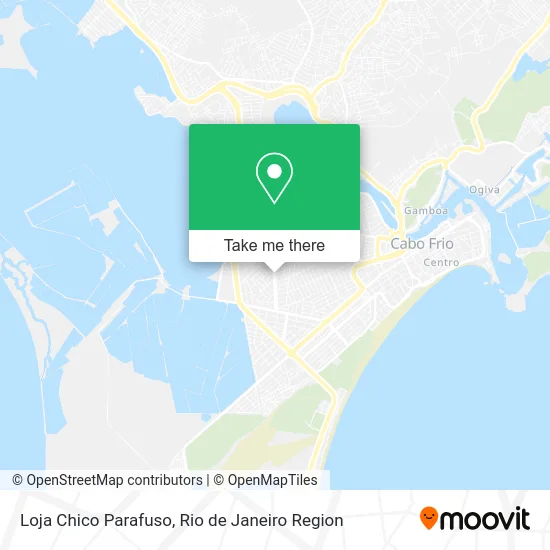 Loja Chico Parafuso map