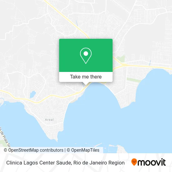 Clinica Lagos Center Saude map