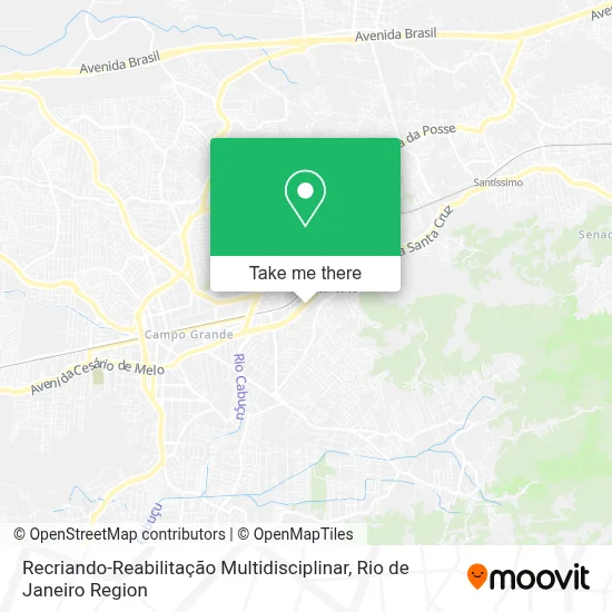 Recriando-Reabilitação Multidisciplinar map