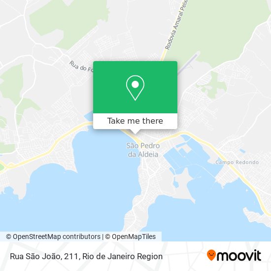 Rua São João, 211 map