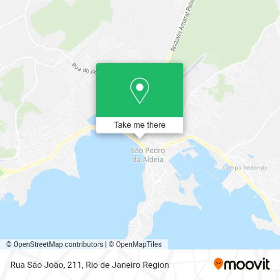 Rua São João, 211 map