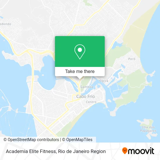 Academia Elite Fitness map