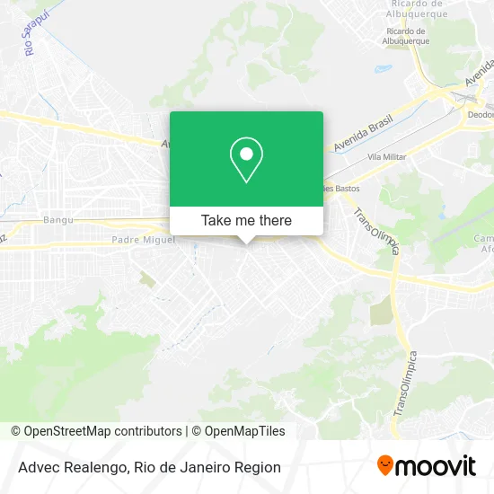 Advec Realengo map