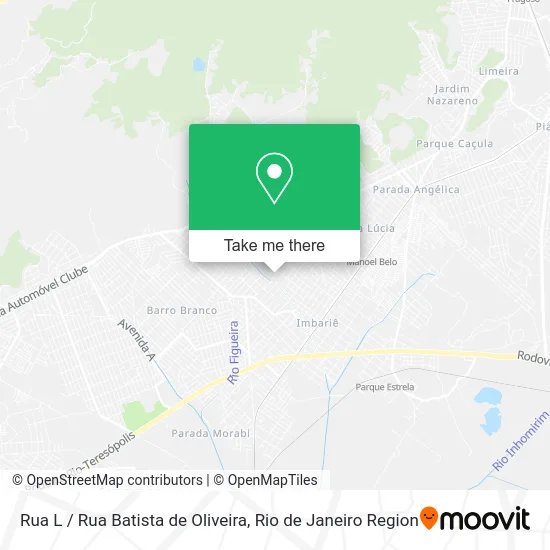 Rua L / Rua Batista de Oliveira map
