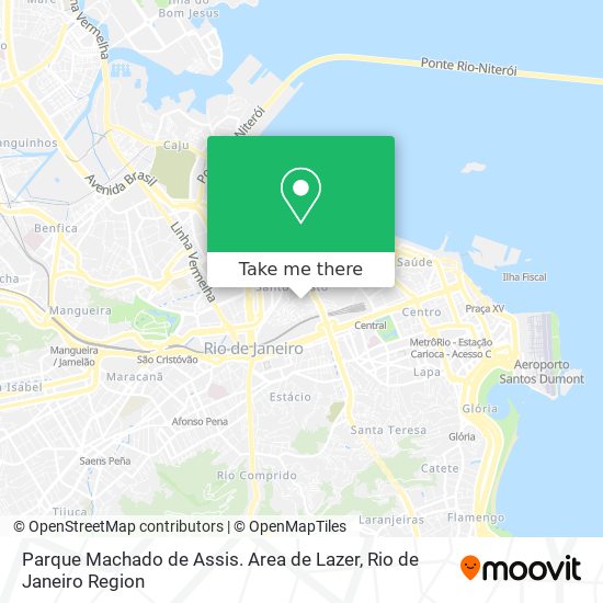 Parque Machado de Assis. Area de Lazer map