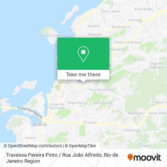 Travessa Pereira Pinto / Rua João Alfredo map