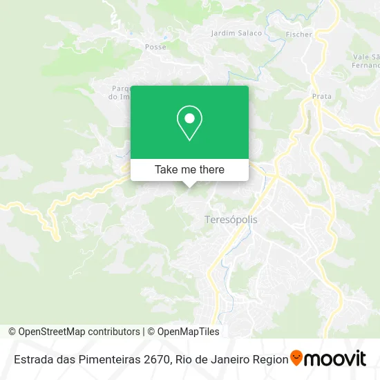 Estrada das Pimenteiras 2670 map