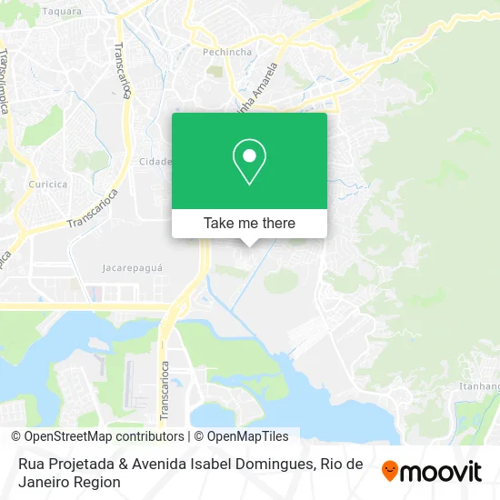 Rua Projetada & Avenida Isabel Domingues map