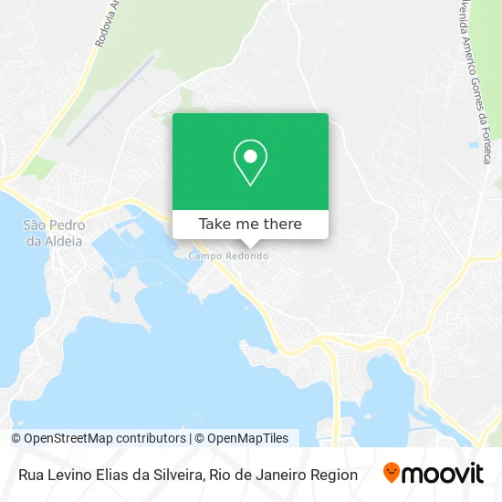 Rua Levino Elias da Silveira map