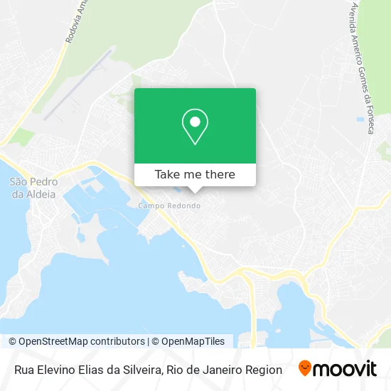 Rua Elevino Elias da Silveira map