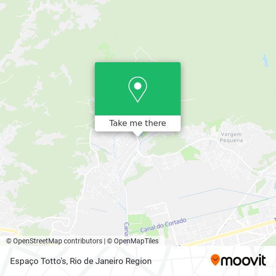 Espaço Totto's map