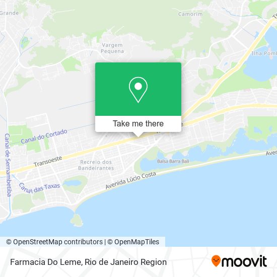 Farmacia Do Leme map