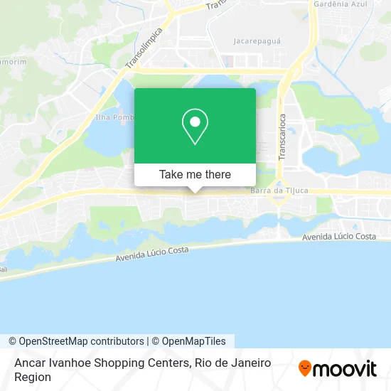 Ancar Ivanhoe Shopping Centers map