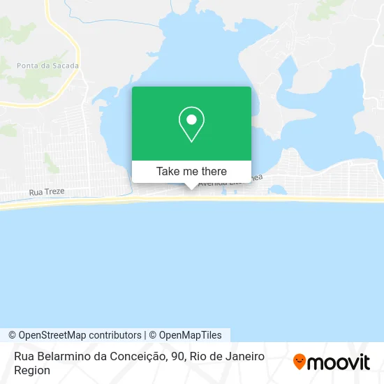 Rua Belarmino da Conceição, 90 map