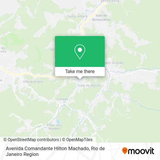 Avenida Comandante Hilton Machado map