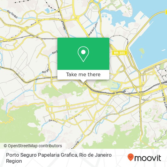 Mapa Porto Seguro Papelaria Grafica