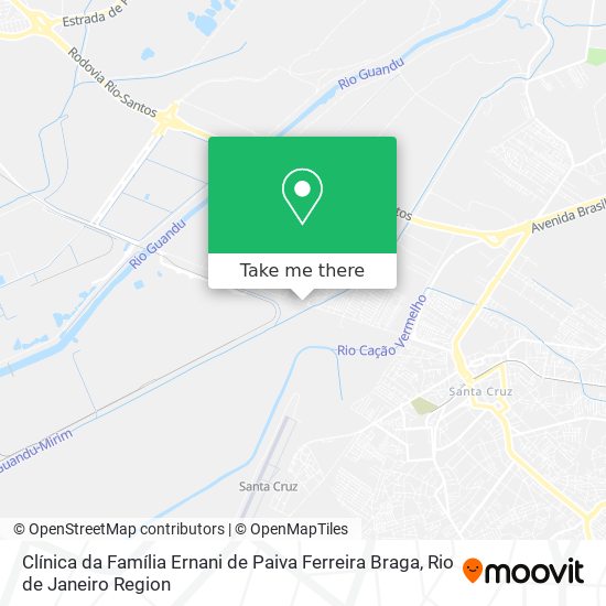 Clínica da Família Ernani de Paiva Ferreira Braga map