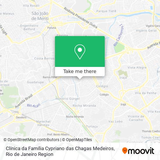 Clínica da Família Cypriano das Chagas Medeiros map