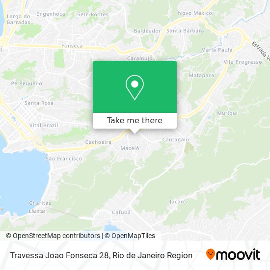 Mapa Travessa Joao Fonseca 28