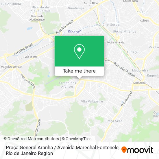 Praça General Aranha / Avenida Marechal Fontenele map