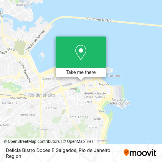 Delicia Bistro Doces E Salgados map