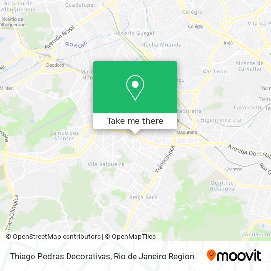 Thiago Pedras Decorativas map