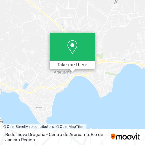 Rede Inova Drogaria - Centro de Araruama map