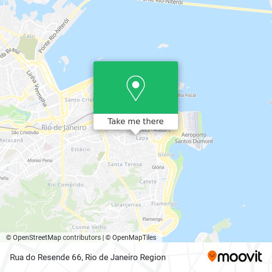 Mapa Rua do Resende 66