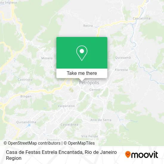 Casa de Festas Estrela Encantada map