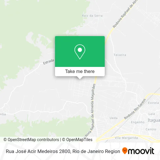 Rua José Acir Medeiros 2800 map